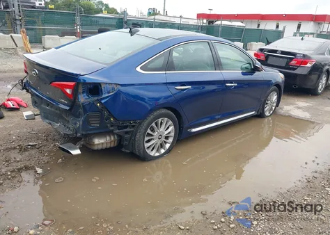 2015 Hyundai Sonata Limited из США, поврежденный, VIN 5NPE34AF2FH061451